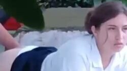 Colegiala Follada En El Cementerio